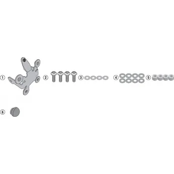 GIVI A1173A montážní sada Honda CB 650 R (19-23)/CB 1000 R (18-20) pro plexi 1173S