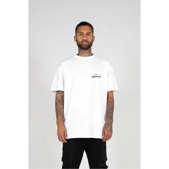 Pánské tričko Wave V.1 x Heavy Oversized Tee - white 3XL