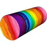 Anatomický polštář kulatý - Barevný 25x60 cm