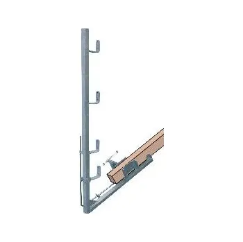 Lešení GRAF střešní zábradlí, výška zábradlí 160 cm šířka krokve 5-25 cm