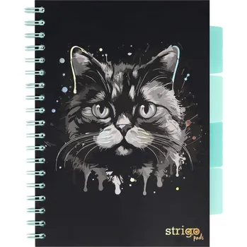 Blok Blok Strigo B5/100l 80g Kočka spirála s rozřaďovačem