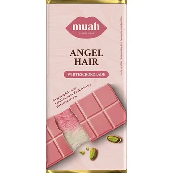 Čokoláda Muah Angel Hair bílá 53 % 160 g