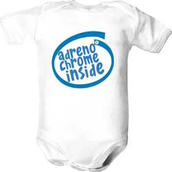 Kojenecký body Dětské body s potiskem adrenochrome inside dětské