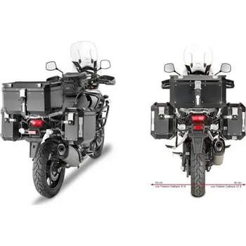 Motodoplněk GIVI PL3105CAM trubkový nosič Suzuki DL 1000 V-Strom (14-19) pro hliníkové boční kufry TREKKER OUTBACK