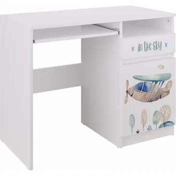 Dětský stůl Psací stůl N35 Letadlo - Bílá