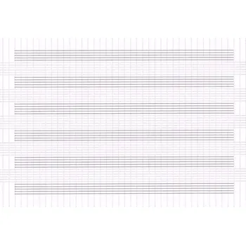 Notový sešit červený 16 listů