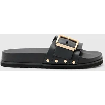 Dámské pantofle Pantofle AllSaints Ellie Stud Slider W038FC.BLK černá 99X, EUR 36