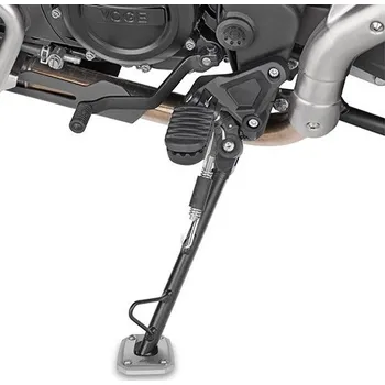 Motodoplněk GIVI ES9221 rozšíření bočního stojánku CF MOTO 650 Multiterrain (21-24), stříbné hliníkové