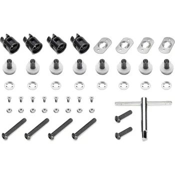 Zavazadlo na motocykl GIVI 12RKIT sada pro přestavbu nosiče PLOxxxxCAM/MK na rychlosundávací