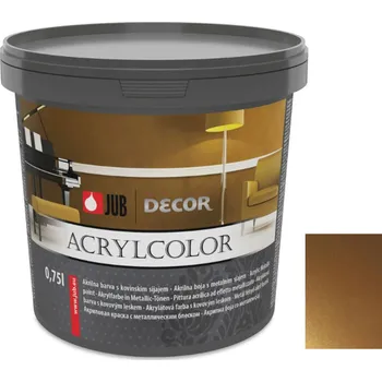 Fasádní barva JUB Decor Acrylcolor A - barva fasádní akrylátová bronzová 0,75l