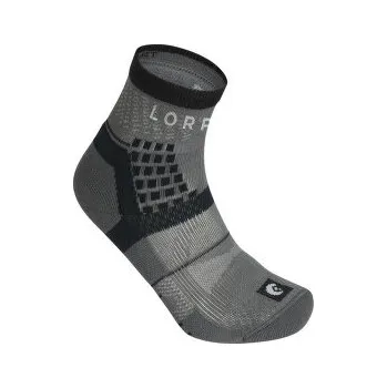 Pánské ponožky Lorpen T3 LIGHT HIKER SHORTY ECO GREY/BLACK šedá 43-46 EU