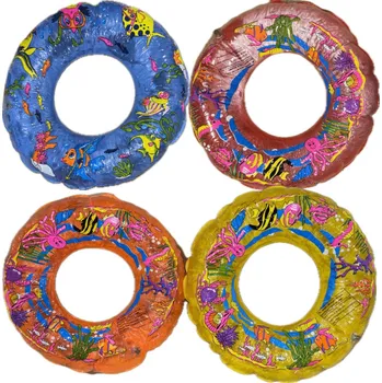 Nafukovací míč Dětský kruh - Mořský svět Varianta: Modrý Rozbalev(n)o