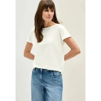 Dámská halenka Strukturovaná halenka Cecil 323524 bílá Velikost: XL