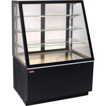 Chlazení Cukrářská chladicí vitrína Aldan Straight Basic 1000 šikmý - zlatá