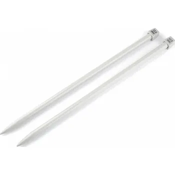 Jehlice Rubi Rovné pletací jehlice z plastu, různé velikosti Varianta: 12 mm Rozbalev(n)o