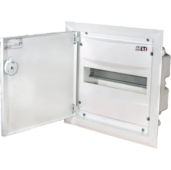 Rozvaděč rozvaděč plastový ERP12-1 pod omítku 12 modulů IP40 plech.dvířka