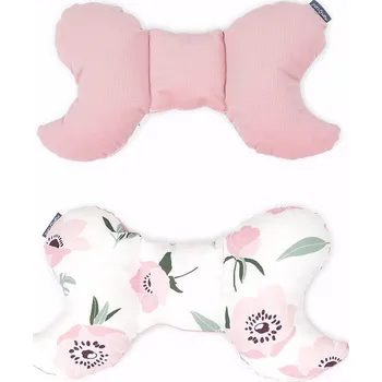 Polštář Motýlkový polštář Květy - Růžová