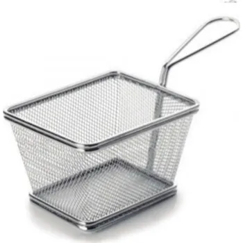 Košík nerezový servírovací 10 x 8 x 7 cm