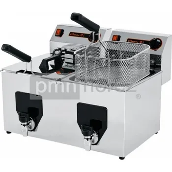 fritéza Fritéza elektrická 10+10 TR NV s výpustí