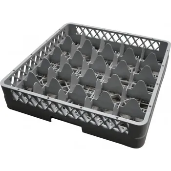 Příslušenství pro myčku RM GASTRO Koš plastový na sklenice - 25 pozic C 1025 RedFox