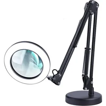 Lampička MG | MG Repair Lamp LED stolní lampa s lupou 12W, černá