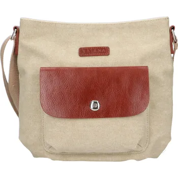 Kabelka Dámská crosbody kabelka Katana Melissa - béžová