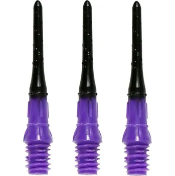 Příslušenství pro šipky L Style Hroty Lip Point Premium Natural Nine - 30 ks - purple black