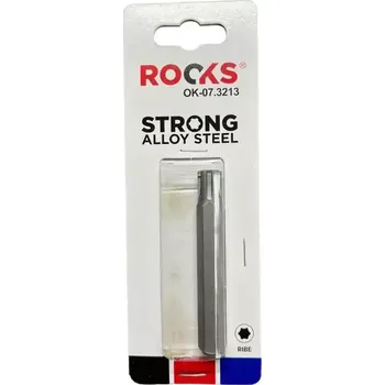 Nářadí pro automobil ROOKS Bit 10 mm 3/8" Ribe M10 75 mm RKS OK-07.3213