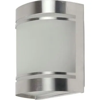 SMARTWARES Venkovní nástěnné svítidlo 14x16,5x10,5 cm Stříbrné Rozbalev(n)o