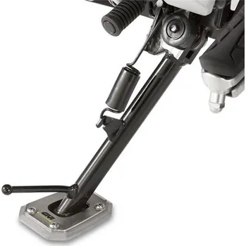 Rám pro motocykl GIVI ES1161 rozšíření bočního stojánku Honda CRF 1000L Africa Twin Adventure Sports (18), stříbné,hliník