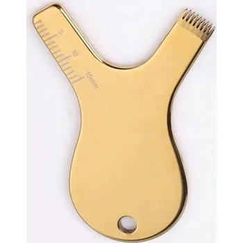 Diva LASHES Y kartáček na lifting řas GOLD