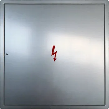 Revizní dvířka Revizní dvířka k elektroměru 500x500, pozink