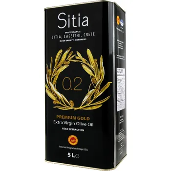 Rostlinný olej Sitia Kréta Premium Gold 0,2% extra panenský olivový olej