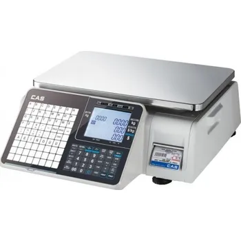 Průmyslová váha Váha etiketovací CAS CL3000 15 kg bez nožky
