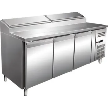 RM GASTRO Stůl chladicí snack třídveřový MTPZ 3D
