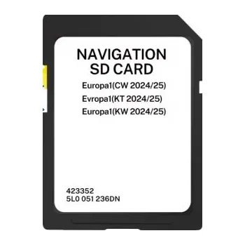 Mapový podklad pro GPS navigaci Aktualizace map SKODA AMUNDSEN GEN2 MIB2 SAT NAV SD Karta KODIAQ OCTAVIA III SUPERB III
