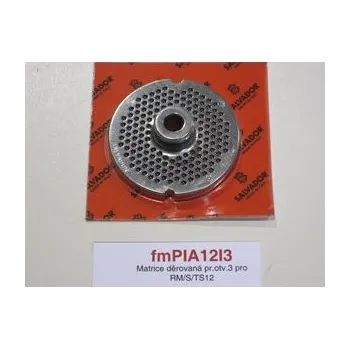 Kuchyňský mlýnek Matrice k mlýnku na maso PMM 1, S-12 a TS-12, otvor o průměru 3 mm RM GASTRO