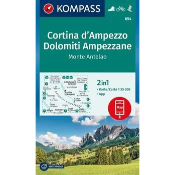 CORTINA D'AMPEZZO 1:25 000 /654/ -
