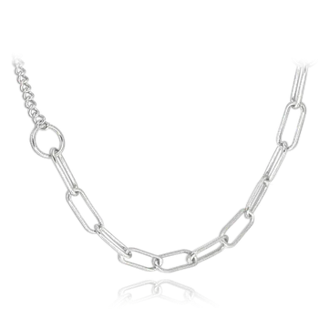 Řetízek 2205 MINET Stříbrný náhrdelník v italském stylu