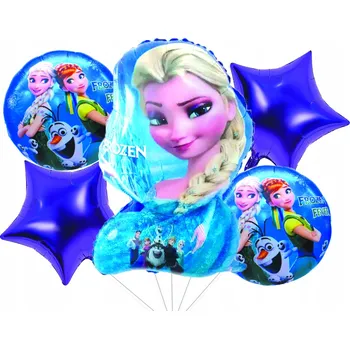 Balónek Sada balónků Ledové Království, Elsa, 5 ks.