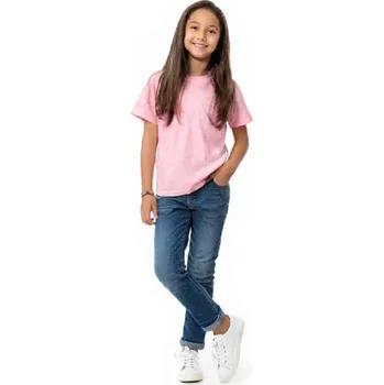 Dívčí tričko DÍVČÍ TRIČKO RŮŽOVÁ L3618 Velikost: 152, Barva: Růžová