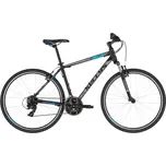 Kellys Pánské crossové kolo CLIFF 10 28" 7.0 Black Blue - M (19", 165-180 cm)