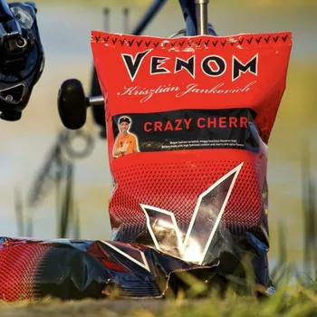 Návnadová surovina FEEDERMANIA - Boilie Venom 20 mm 1 kg Crazy Cherry