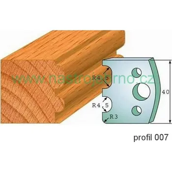 Příslušenství k frézce Profilový nůž 007 PILANA