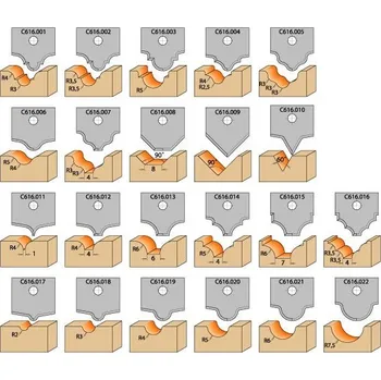 Fréza CMT Orange Tools Profilový HM nůž 013 pro frézu C616