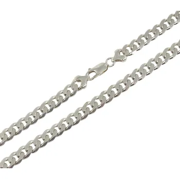 Řetízek Stříbrný řetěz Pancr, 50 cm, 54 g, Ag 925