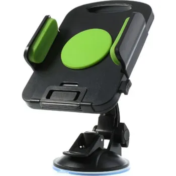 ZYZ-139 držák do auta na sklo a palubní desku pro iPad do 11" - černozelený