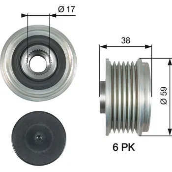 Předstihová spojka GATES OAP7177