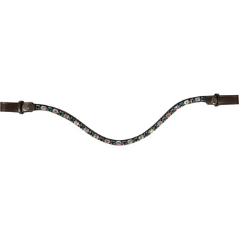 HKM Čelenka Amazing HKM, brown/petrol COB