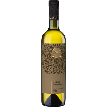 Víno Muškát moravský 2024 výběr z hroznů Vinařství Košut 0,75l